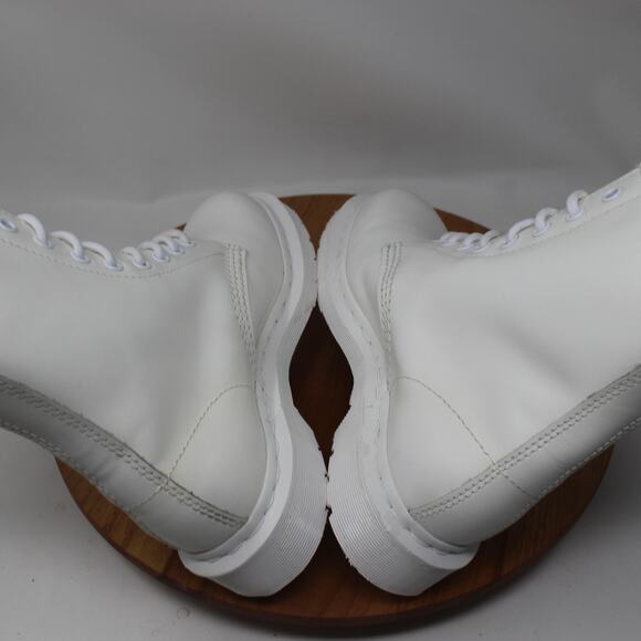 Dr Martens Boots Women 6 14357 Mono Smooth Leather Combat 8 Eye Grunge Punk Goth - Picture 5 of 11